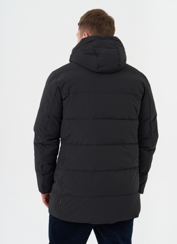 Мужской пуховик с капюшоном