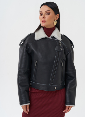 Дубленка из натуральной кожи