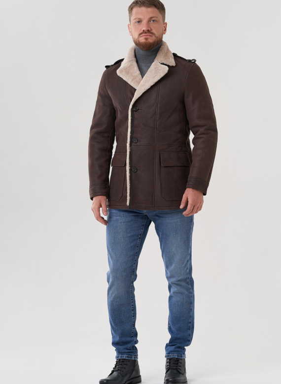 Мужская дубленка 