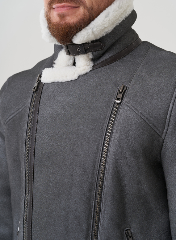 Дубленка мужская 