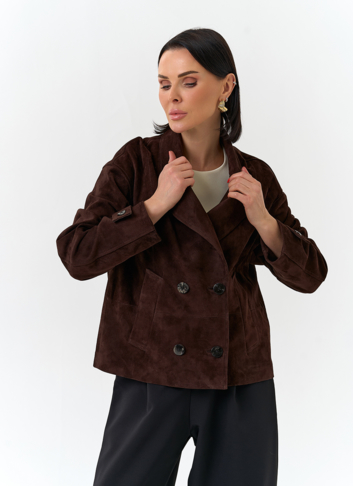 Женская куртка из натуральной замши