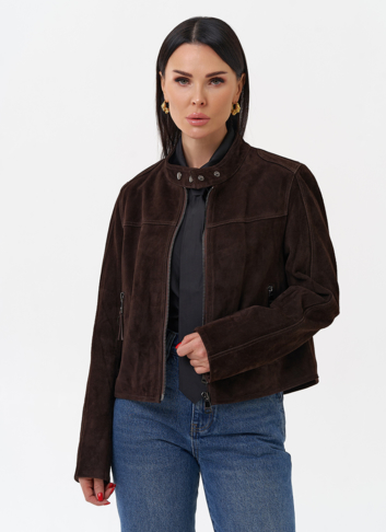 Женская куртка из замши