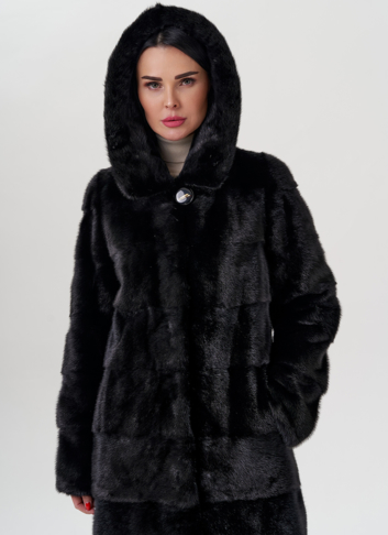Шуба из норки