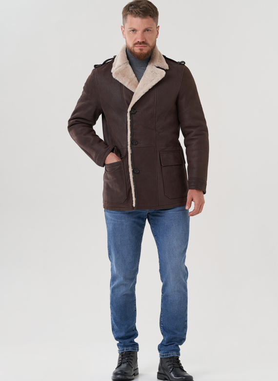 Мужская дубленка 