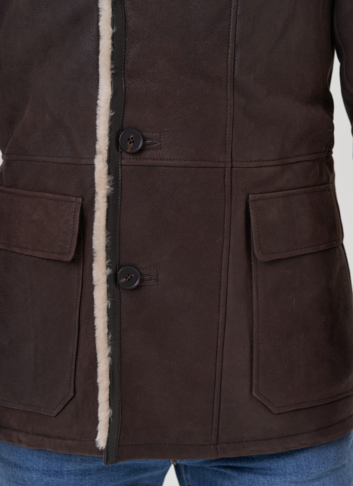 Мужская дубленка 