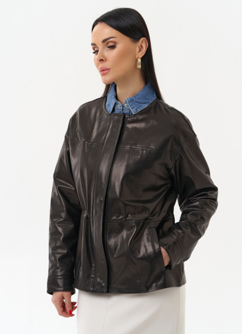 Куртка женская из натуральной кожи