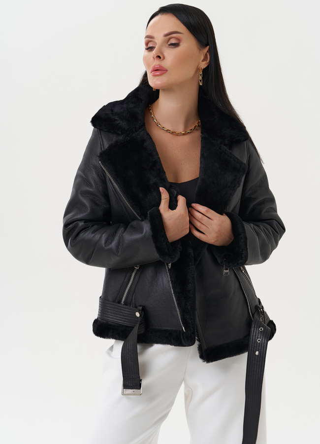 Женская дубленка 