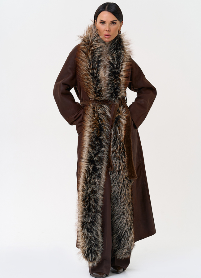 Женская дубленка из овчины Cortos модель № 31399 универмаг малина