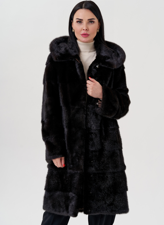 Шуба из норки