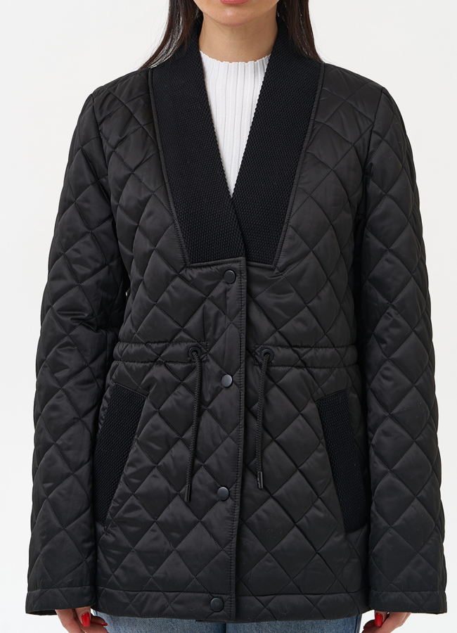 Женская утепленная стеганая куртка модель № 30051 универмаг малина