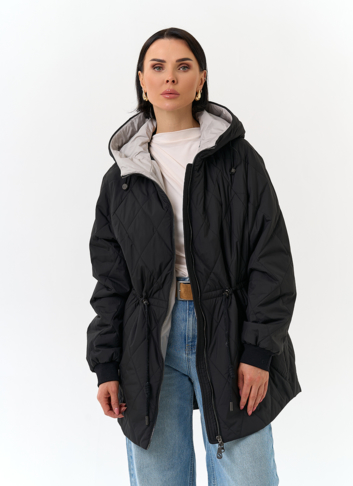 Женская куртка с капюшоном