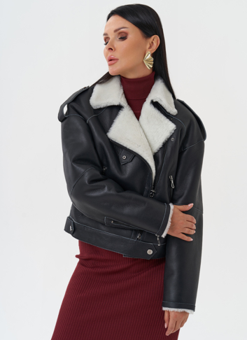 Дубленка из натуральной кожи