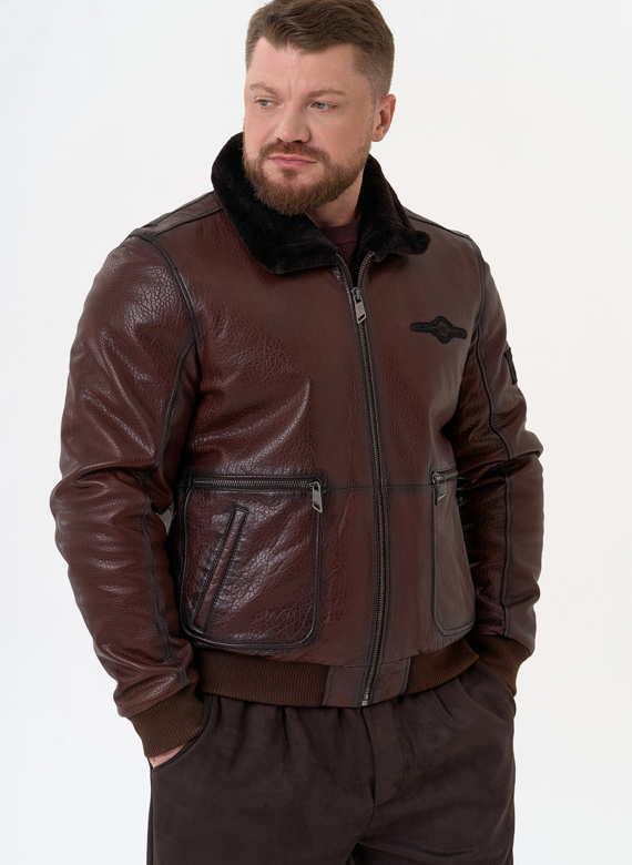 Мужская натуральная дубленка Мужская натуральная дубленка