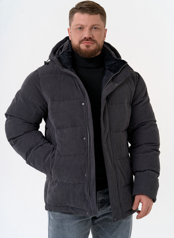 Мужской вельветовый пуховик Мужской вельветовый пуховик