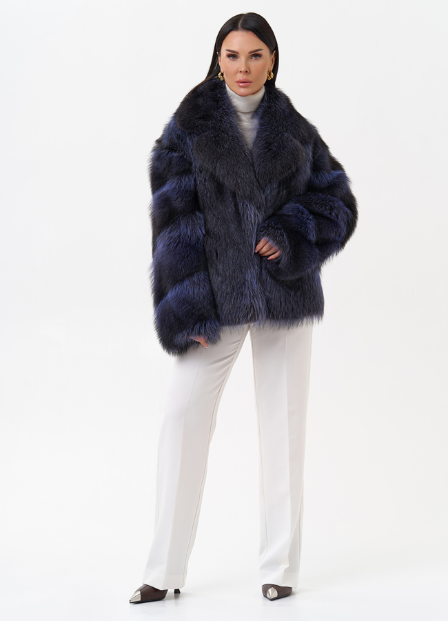 Куртка из енота модель № 29487 в рассрочку