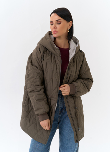 Женская куртка с капюшоном 