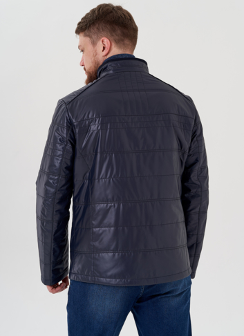 Мужская куртка синего цвета